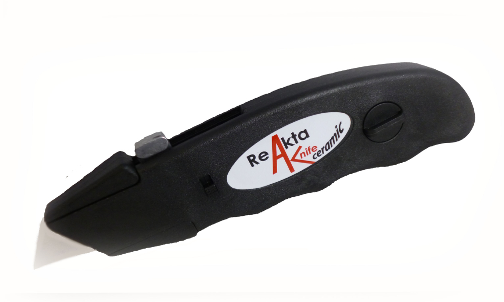 Retractable Slice Ceramic Blade ReAkta Safety Knife 