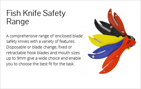 Fish Safety Knife Range